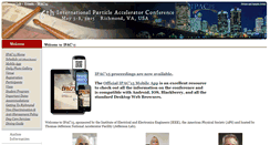 Desktop Screenshot of ipac15.org