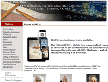 Tablet Screenshot of ipac15.org